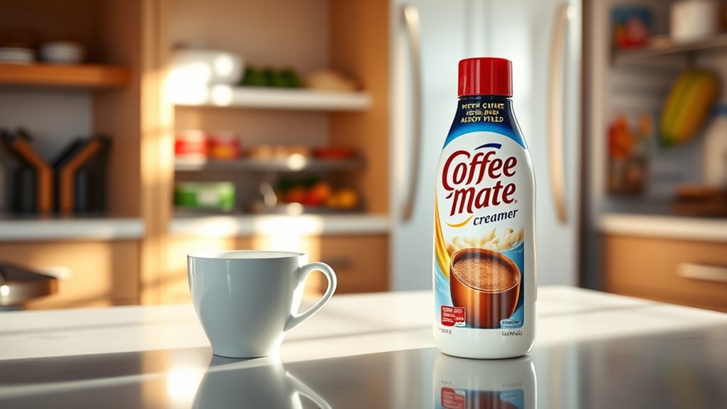 store creamer properly always