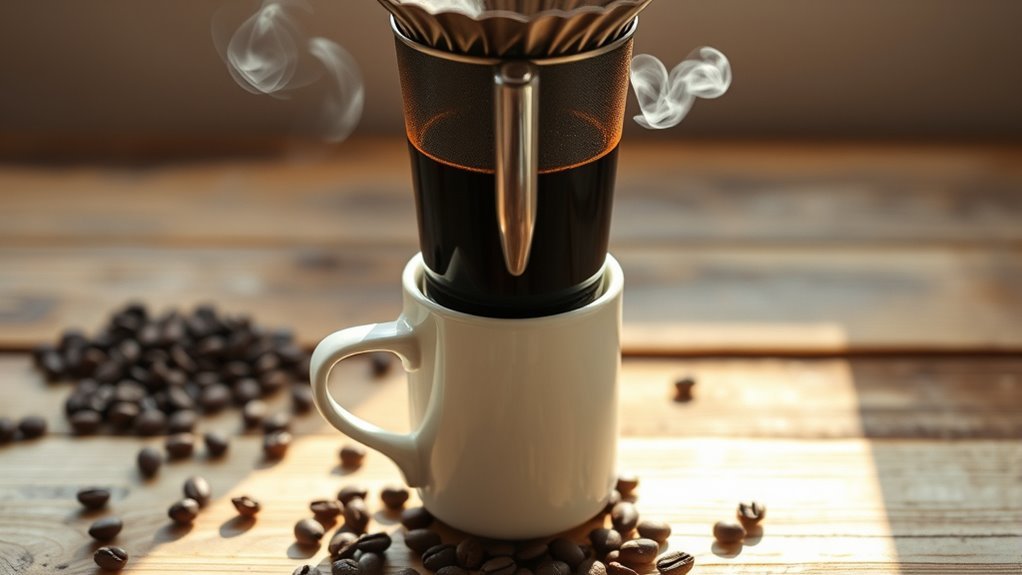 strong coffee aeropress techniques