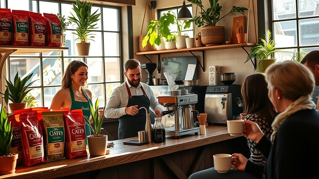 support local coffee culture