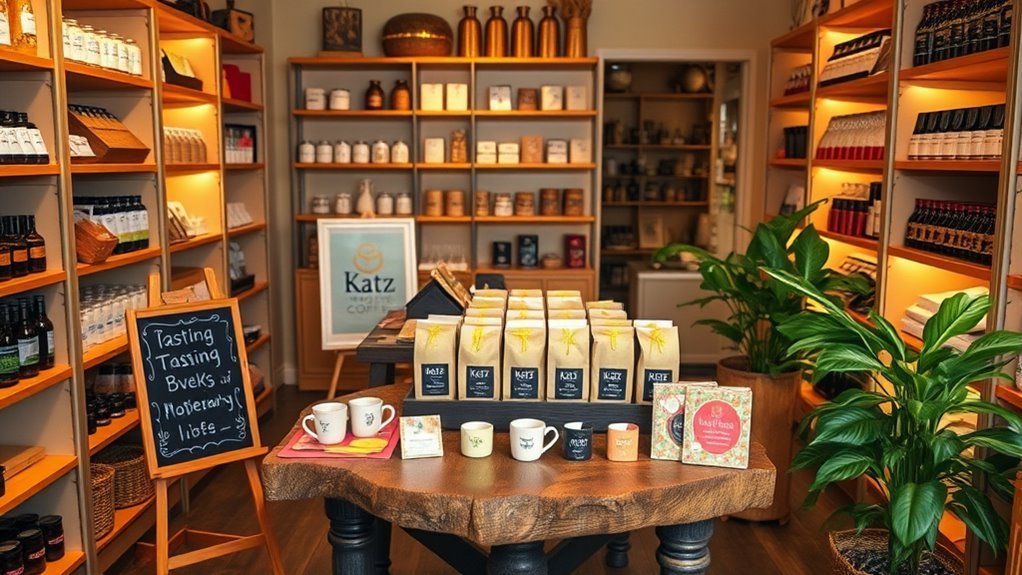 unique gifts and coffee